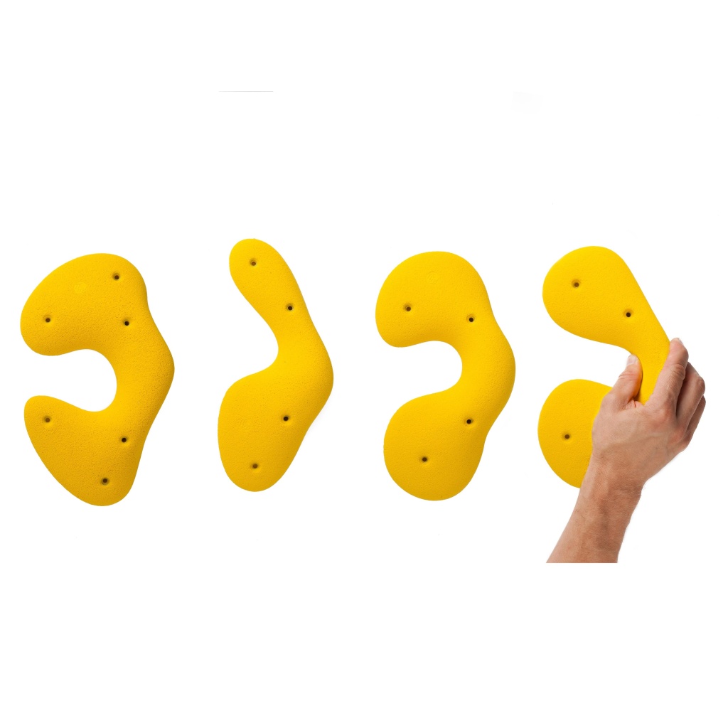 Желтые 4шт рука